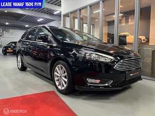 Ford Focus Wagon 1.0 Titanium NAVI LEER ELEK STOEL.PDC CRUISE VEEL OPTIES STOELVERW.