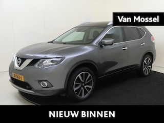 Nissan X-Trail 1.6 DIG-T Tekna | airco automatisch | cruise control | LED koplampen | lederen bekleding | lichtmetalen velgen 19" | navigatiesysteem full map | panoramadak |
