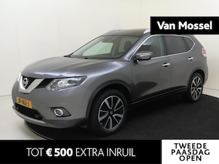 Nissan X-Trail 1.6 DIG-T Tekna | airco automatisch | cruise control | LED koplampen | lederen bekleding | lichtmetalen velgen 19" | navigatiesysteem full map | panoramadak |