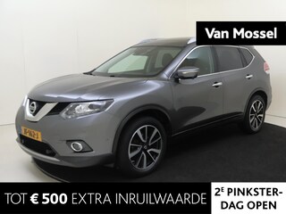 Nissan X-Trail 1.6 DIG-T Tekna | airco automatisch | cruise control | LED koplampen | lederen bekleding | lichtmetalen velgen 19" | navigatiesysteem full map | panoramadak |
