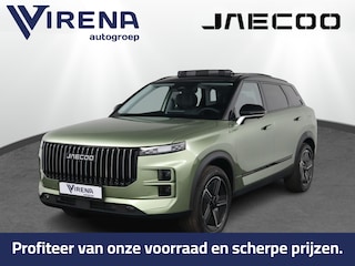 Jaecoo 7 1.5 GDI SHS-P Exclusive Prijs incl. Inruilpremie € 1.500,- - Panoramadak - Elektrisch verstelbare stoel(en) met geheugen - Parkeerhulp voor en achter - 1.500kg trekgewicht - Model Green - 7 Jaar of 150.000km fabrieksgarantie