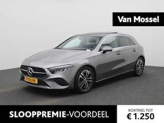 Mercedes-Benz A-klasse 180 Business Line | Automaat | Panorama dak | Leder | DAB | Navigatie | Bluetooth | Camera | Stoel verwarming | Cruise Control | Lichtmetalen Velgen |