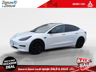 Tesla Model 3 Standard RWD Plus 60 kWh | HEEL MOOIE STAAT !! | Pano dak | 18 inch zwart | Rode remklauwen | Donker glas |