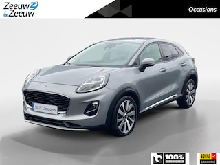 Ford Puma 1.0 EcoBoost Titanium X 125pk automaat | Dealer onderhouden | Stoel- stuur en voorruitverwarming | Navigatie | Adaptieve cruise control | BLISS