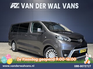 Toyota Proace 1.5 D-4D 120pk L3H1 XL 9 Zits Personenbus Euro6 Airco | Navigatie | Camera | Apple Carplay Cruisecontrol, Android Auto, Parkeersensoren, Bijrijdersbank