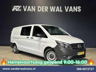 Mercedes-Benz Vito 116 CDI 164pk Automaat L3H1 Dubbele Cabine inrichting Euro6 Airco | 5-Zits | Camera | Apple Carplay 2500kg trekhaak, Cruisecontrol, Android Auto, Parkeersensoren