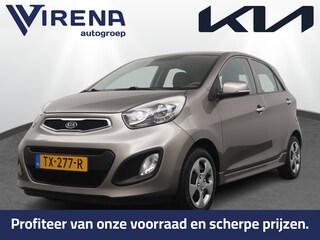 Kia Picanto 1.2 CVVT Airco Automaat - Airco - Keyless Entry - Radio - Ramen Elektrisch - Start/Stop knop Virena Zekerheidspakket €895,-