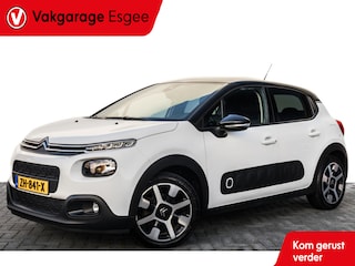 Citroën C3 1.2 PureTech S&S Shine | DB riem is Vervangen | Ned auto | Trekhaak | | Two Tone-kleur zwart dak  | 16'' LMV | Pdc |
