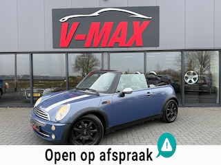 Mini Cooper Cabrio 1.6 Airco Pdc Stoelverw H.Leder