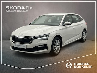 Skoda Scala Ambition 1.0 TSI 110pk Cruise control, App connect, LED koplampen, Airco, DAB, Radio, Bluetooth