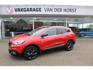Renault Kadjar 1.2-130pk TCe Extase. Mooie ruime en luxe hoogzitter ! Trekgewicht 1.500kg ! Lederen interieur, autm. airco, cruise control, LED verlichting, metallic lak, panoramadak, 19 Inch LM wielen, Camera, Trekhaak, Stoelverwarming etc.