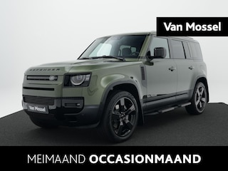 Land Rover Defender 110 2.0 P300e 110 Forest Edition | 22"Gloss Black | Zijtreden | Classis Defender spatlappen | Trekhaak | Black Pack | Cold Climate Pack | Schuifkanteldak | MY'26 |