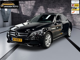 Mercedes-Benz C-klasse 180 Premium | Automaat | Pano | Burmester | Sfeerverlichting | NL Auto Nap | inparkeren | Sportstoelen