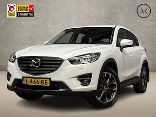 Mazda CX-5 2.5 SkyActiv-G 192 GT-M 4WD 192Pk Automaat (NAVIGATIE, CLIMATE, MEMORY SEATS, LEDER, STOELVERWARMING, GETINT GLAS, KEYLESS, PARKEERSENSOREN, CRUISE, NIEUWE APK, NIEUWSTAAT)