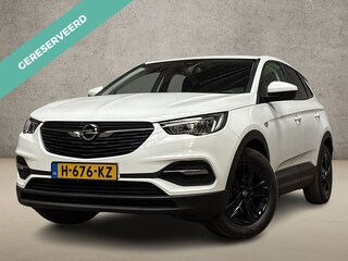 Opel Grandland X 1.2 Turbo Sport (APPLE CARPLAY, GROOT NAVI, GETINT GLAS, SPORTSTOELEN, LEDER, LANE ASSIST, ELEK PAKKET, NIEUWSTAAT)
