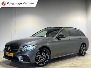 Mercedes-Benz C-klasse Estate 300 e Business Solution AMG Limited | Navigatie/Android/Apple Carplay | LM Velgen 18" | Panoramaschuifdak | Voorstoelen Verwarmd | Sfeer verlichting | Multibeam Led |