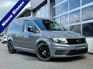 Volkswagen Caddy 2.0 TDI L1H1 | 150pk | Black Line | Betongrijs | Leer | Stoelverwarming | Spoiler | LM velgen | Cruise controle | Ex btw
