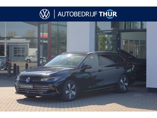 Volkswagen Passat 1.5 eHybrid OPF DSG Business trekhaak head up! winterpakket stoel en stuurwiel verwarming ergo stoelen met leder alcantara privacy glas navigatie geactiveerd camera dodehoeksensor 17" LMV met 4 seizoenenbanden