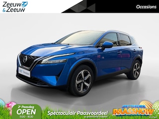 Nissan Qashqai 1.3 MHEV Business Design | Lage kilometers | Stoel, stuur en voorruitverwarming | Elektrische achterklep | Pano dak |