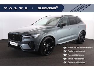Volvo XC60 T8 Plug-in hybrid AWD Ultra Dark Polestar Engineered software upgrade - HEICO Uitlaat systeem met actief kleppensysteem - Panorama/schuifdak - IntelliSafe Assist & Surround - 360º Camera - Harmon Kardon audio - Adaptieve LED koplampen - Verwarmde voorstoelen, stuur & achterbank - Parkeersensoren voor & achter - Elektr. bedienb. voorstoelen met geheugen - Head up display - Draadloze tel. lader - 22' LMV