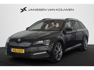 Skoda Superb Combi 1.4 TSI iV Sportline Memory Standkachel Trekhaak Elektrische Achterklep