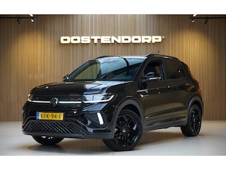 Volkswagen T-Cross 1.5TSI/150pk DSG R-Line Blackstyle|2025|Trekhaak|Navi|PDC+Camera|LED|Virtual Cockpit|Cruise+ACC|PDC|18"York Black