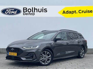 Ford Focus Wagon Ecoboost Hybrid 155 pk ST-line | Winter Pack | LED | Camera | Adapt. Cruise | Apple Carplay draadloos |