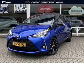 Toyota Yaris 1.5 Hybrid Bi-Tone Navi, Climate & Cruise control. Hoge instap zeer nette auto.