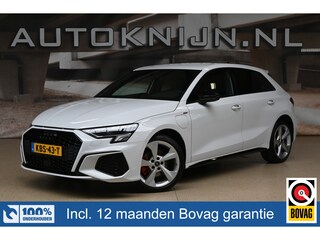 Audi A3 Sportback 40 TFSIe 204pk S Edition | ACC | Keyless | Elek. klep | Trekhaak | 100% (Dealer) onderhouden label
