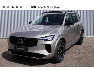 Volvo XC90 T8 Automaat Plug-in hybrid AWD Ultra Dark | Semi elektrische trekhaak | Panoramadak | Premium Audio by Bowers en Wilkins | Luchtvering | Vewarmbare voorstoelen met massagefunctie en ventilatie | Verwarmbare achterbank met geïntregeerde kinderzitjes | Gelaagde Zijruiten