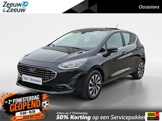 Ford Fiesta 1.0 EcoBoost Hybrid Titanium | Stoel- stuur en voorruitverwarming | Navigatie via Apple Carplay & Android auto | All season banden
