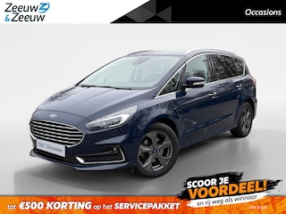 Ford S-MAX Titanium 7pers. Hybrid Automaat | Adaptieve Cruise Control | BLIS | Camera | Privacy Glass | El. Stoel met memory functie | 18" LMV | El. Achterklep | Navigatie | Stoelverwarming