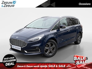 Ford S-MAX Titanium 7pers. Hybrid Automaat | Adaptieve Cruise Control | BLIS | Camera | Privacy Glass | El. Stoel met memory functie | 18" LMV | El. Achterklep | Navigatie | Stoelverwarming