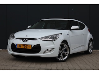 Hyundai Veloster 1.6 GDI i-Catcher | Pano | Stoelverwarming | leder | Clima / Cruise control | PDC | NAP | APK |