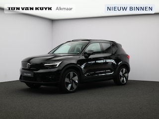 Volvo XC40 Recharge Twin Ultimate 82 kWh / Trekhaak / Pan. dak / 20" / Wool blend / Privacy glass / Stoel+stuurwielverwarming / Full Pixel LED