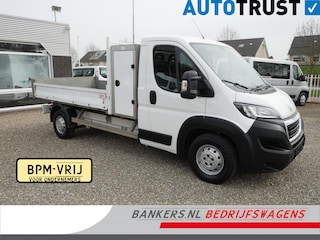 Peugeot Boxer 2.0 BlueHDI 130PK, L3, Pickup, Kipper, Airco, Kipper L*B*H = 305*200*40, Kist 60 breed en 125 hoog
