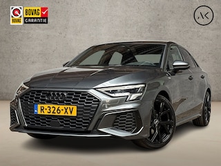 Audi A3 Limousine 30 TFSI S-Line Sport Automaat (2X S-LINE, APPLE CARPLAY, GROOT NAVI, STOELVERWARMING, GETINT GLAS, ADAPTIVE CRUISE, SPORTSTOELEN, LEDER, LANE ASSIST, NIEUWSTAAT)
