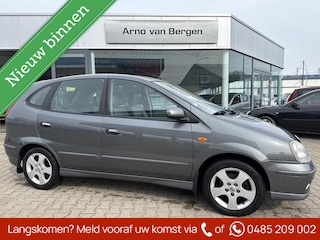 Nissan Almera Tino 1.8 Tekna, leder/alcantara, climatronic, cruisecontrol, leder/alcantara, trekhaak, navigatie, achteruitrijcamera, top onderhouden !!