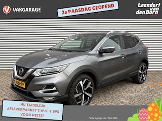 Nissan Qashqai 1.3 DIG-T Premium Edition AUTOMAAT | Navigatie | 360 Camera | Climate | Cruise | Panoramadak | Stoelverwarming | 19 INCH | Apple Carplay/Android Auto | Elektrisch verstelbare bestuurdersstoel