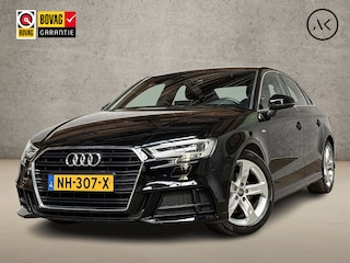 Audi A3 Limousine 1.0 TFSI S-Line Sport (2X S-LINE, BANG&OLUFSEN, APPLE CARPLAY, GROOT NAVI, LEDER, DYNAMISCHE KNIPPERLICHTEN, SPORTSTOELEN, CRUISE, PARKEERSENSOREN, NIEUWSTAAT)