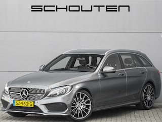 Mercedes-Benz C-klasse Estate 180 AMG-Line Burmester Trekhaak Stoelverw Camera 19"