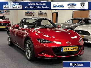 Mazda MX-5 ND Roadster 1.5 SkyActiv-G 132 Exclusive-Line Bose Leder Camera PDC Apple CarPlay