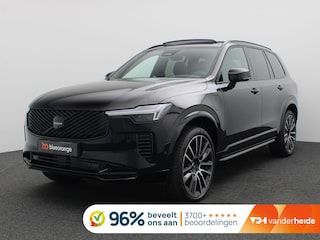 Volvo XC90 2.0 T8 Plug-in hybrid AWD Ultra Black Edition Pano-Schuifdak, Trekhaak, 22" LM Velgen, Bower & Wilkins Audio, Head-Up Display, Stoelverwarming/koeling/massage, Adaptieve Cruise, Side Assist, Navi, Four-C Chassis,