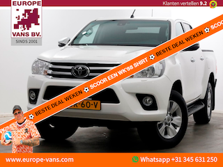 Toyota Hilux 2.4 D-4D-F 150pk E6 4WD 4x4 Double Cab Automaat 2/5-Persoons 08-2019