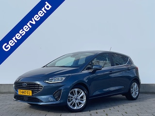 Ford Fiesta EcoBoost Hybrid Titanium X | Winterpack | Adapt. Cruise | Camera | Navi | 1e eigenaar | LED | 100% dealer onderhouden |
