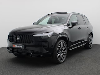 Volvo XC90 2.0 T8 Plug-in hybrid AWD Ultra Black Edition Pano-Schuifdak, Trekhaak, 22" LM Velgen, Bower & Wilkins Audio, Head-Up Display, Stoelverwarming/koeling/massage, Adaptieve Cruise, Side Assist, Navi, Four-C Chassis,
