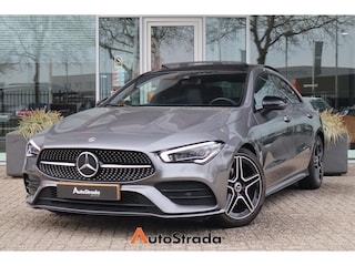 Mercedes-Benz CLA Coupé 180 AMG-Line 136pk | Cruise | Pano | Camera | Sfeer | Navi | Carplay | Keyless | Climate | Multibeam