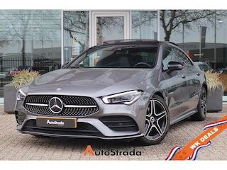 Mercedes-Benz CLA Coupé 180 AMG-Line 136pk | Cruise | Pano | Camera | Sfeer | Navi | Carplay | Keyless | Climate | Multibeam