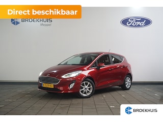 Ford Fiesta 1.0 EcoBoost Titanium X | Cruise control | Half lederen bekleding | Navigatiesysteem full map