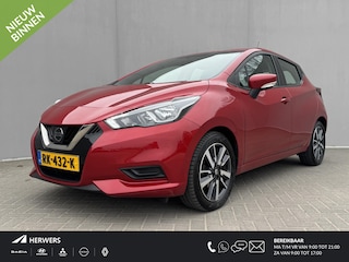 Nissan Micra 1.0L Acenta / Dealer Onderhouden / 16'' Velgen / All Seasonbanden / Apple CarPlay & Android Auto / Cruise control / Elektrische ramen voor / Elektrisch verstelbare spiegels
